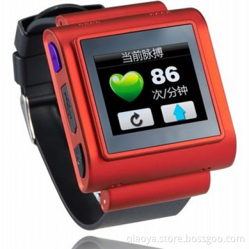 Smart Fitness Watch Phones for Home Users with Android App and Web Page to Monitor and Manage Health